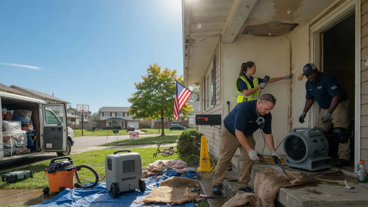 Water Damage Restoration in California near me
